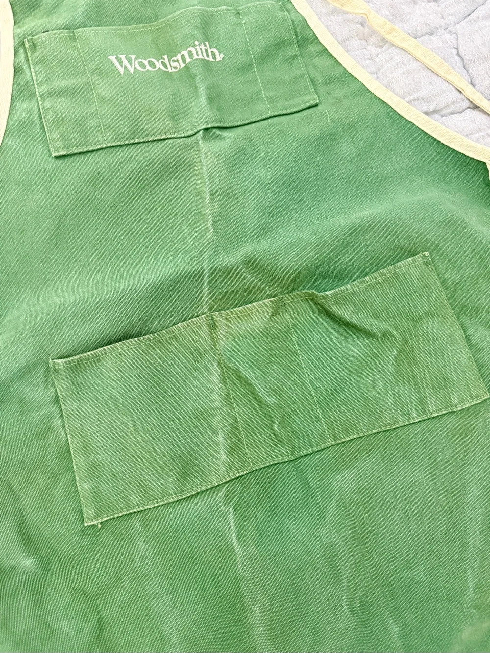Vintage canvas apron